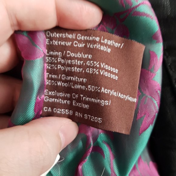 Danier Genuine Leather Biker Jacket - Picture 11 of 14